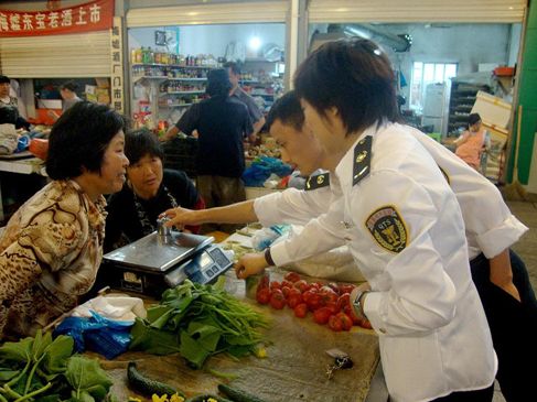 2018年1月陽江市質(zhì)監(jiān)局推進(jìn)集貿(mào)商場(chǎng)電子衡器統(tǒng)配統(tǒng)管:7家市場(chǎng)＂上臺(tái)＂電子秤415臺(tái)