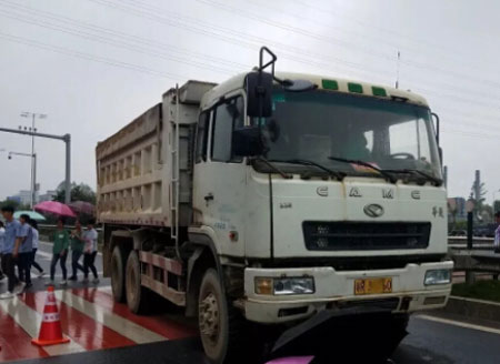 圖為事故現(xiàn)場(chǎng)